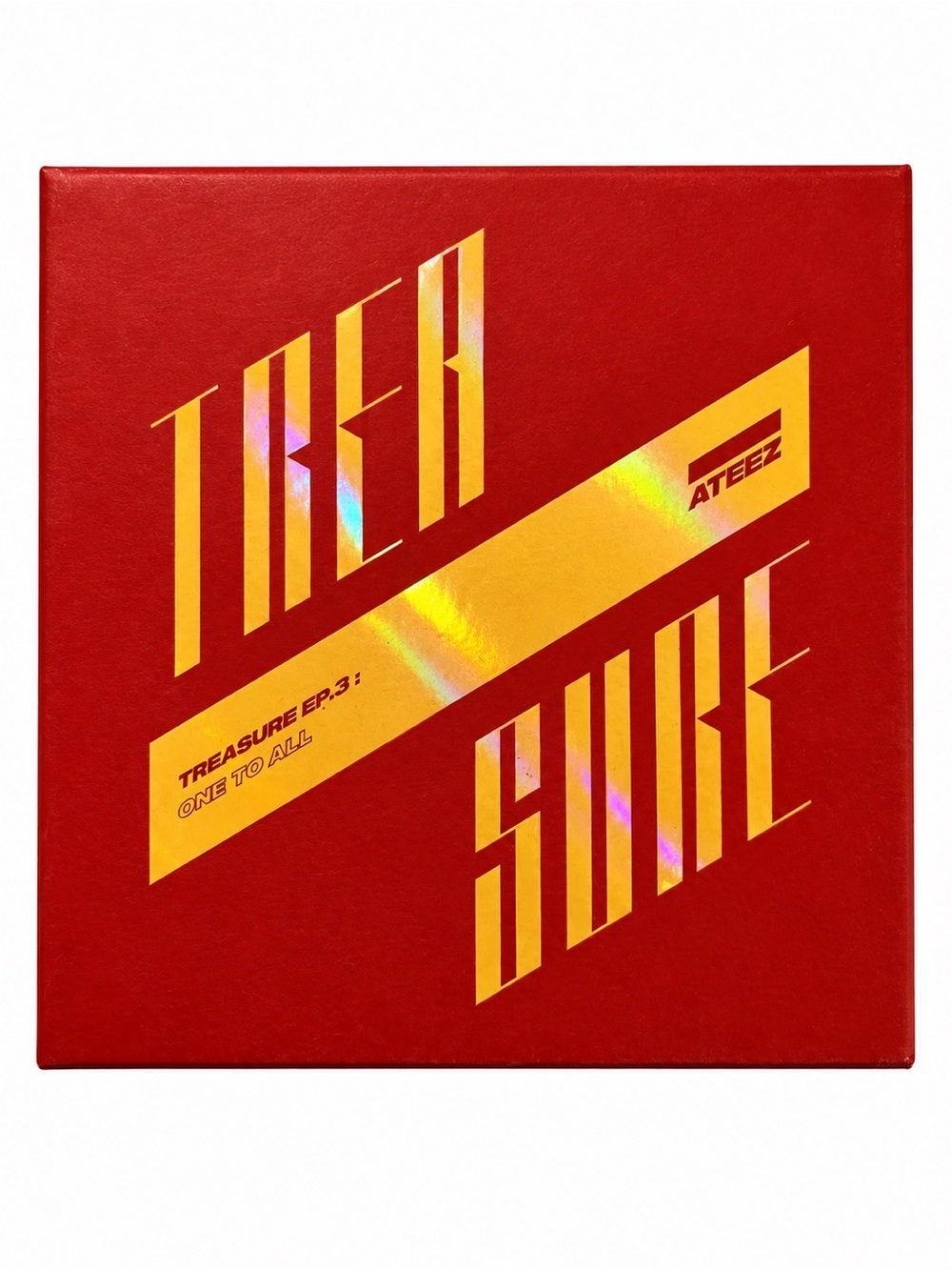 Ateez Red and Gold 'Treasure EP.3: One To All' Album
